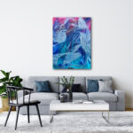 whales songs painting by Jessica curtis