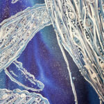 whales songs painting by Jessica curtis