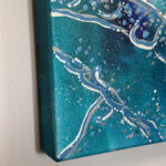 whales songs painting by Jessica curtis