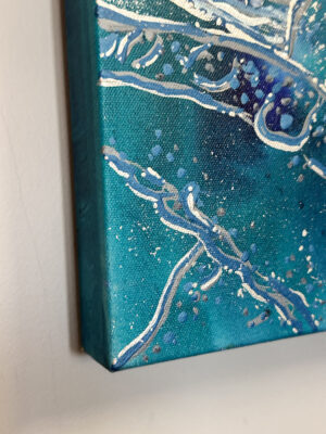 whales songs painting by Jessica curtis