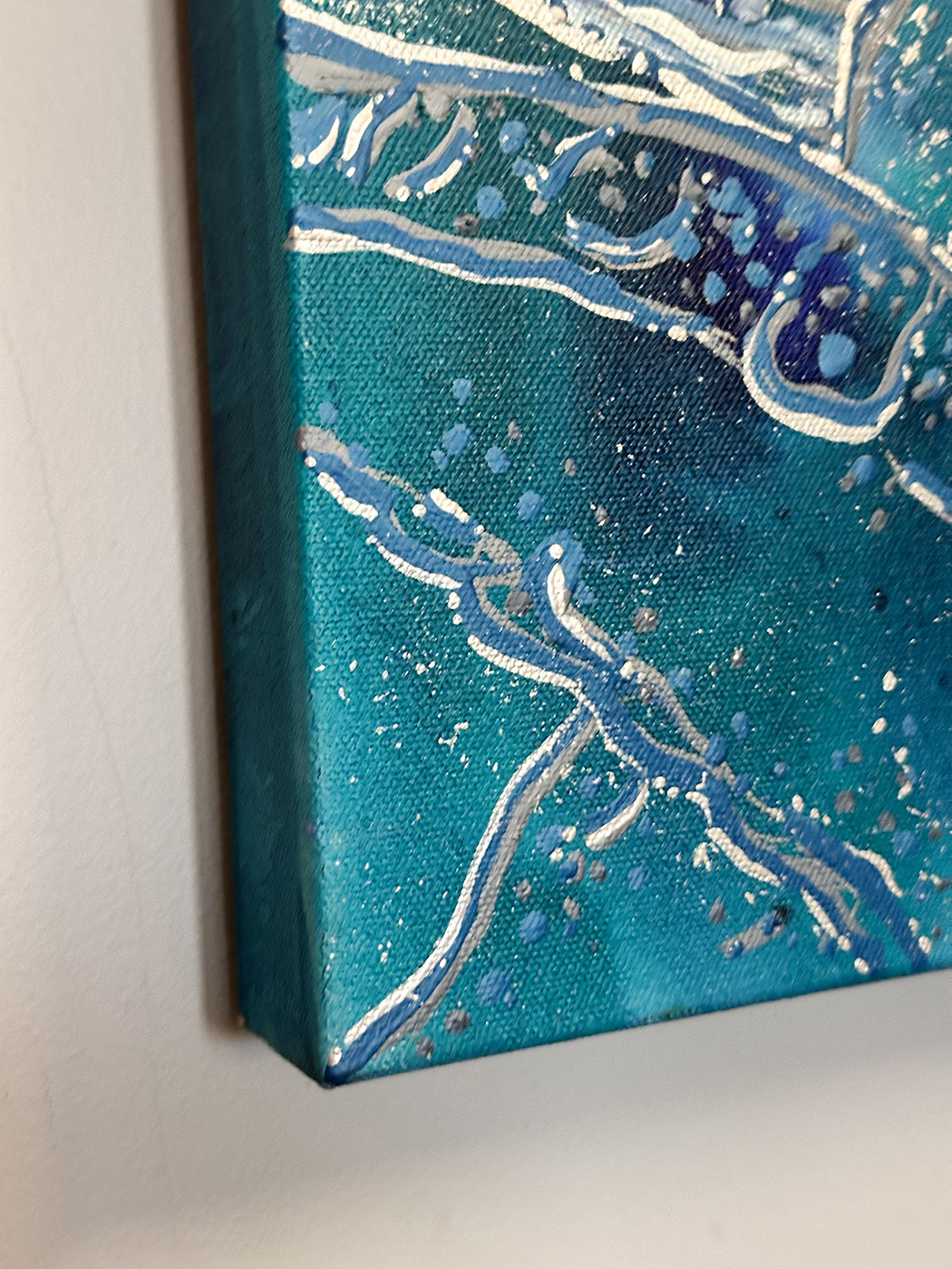 whales songs painting by Jessica curtis