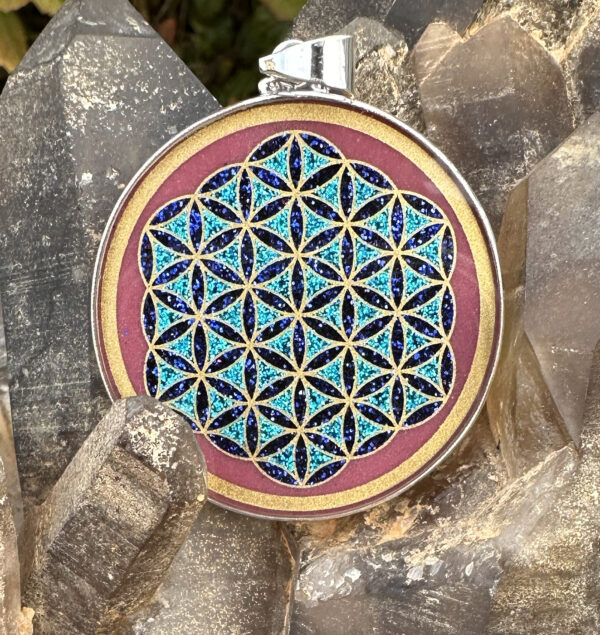 Flower of Life - Rhodochrosite - 063