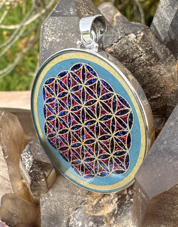 Flower of Life - Turquoise - 043 - Image 3