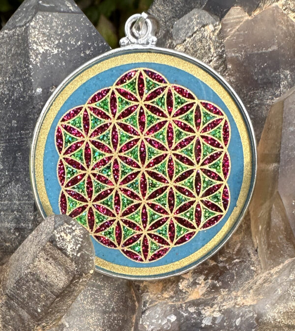 Flower of Life - Turquoise - 050