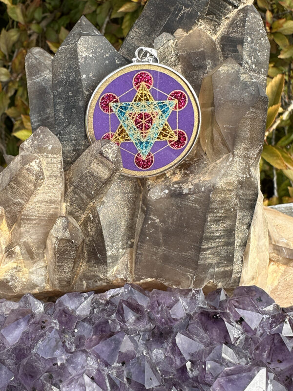 Metatron’s Cube - Charoite - 035 - Image 4