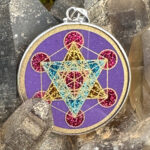 Metatron’s Cube - Charoite - 035