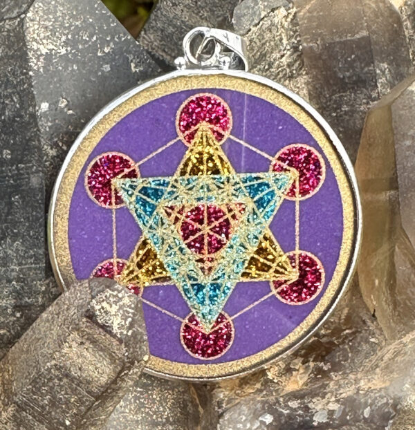 Metatron’s Cube - Charoite - 035