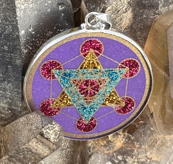 Metatron’s Cube - Charoite - 035 - Image 3