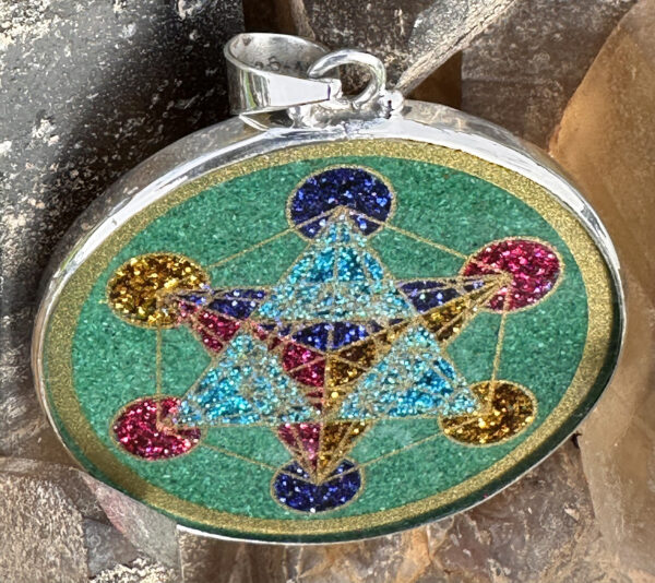 Metatron’s Cube - Malachite - 032 - Image 2