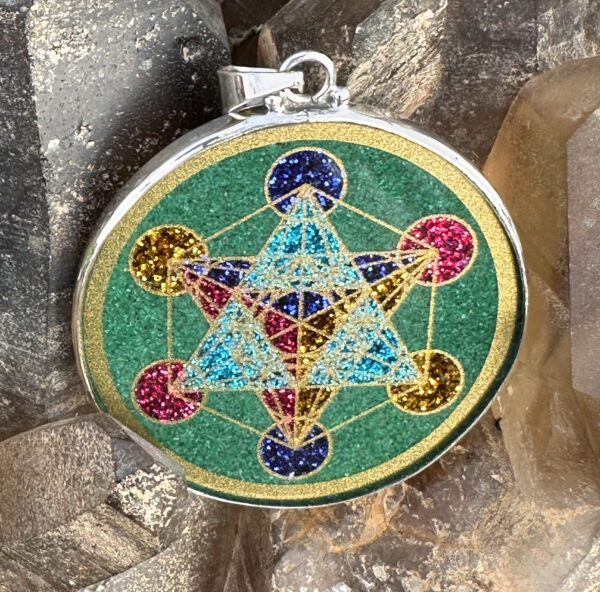 Metatron’s Cube - Malachite - 032 - Image 3