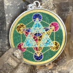 Metatron’s Cube - Malachite - 032