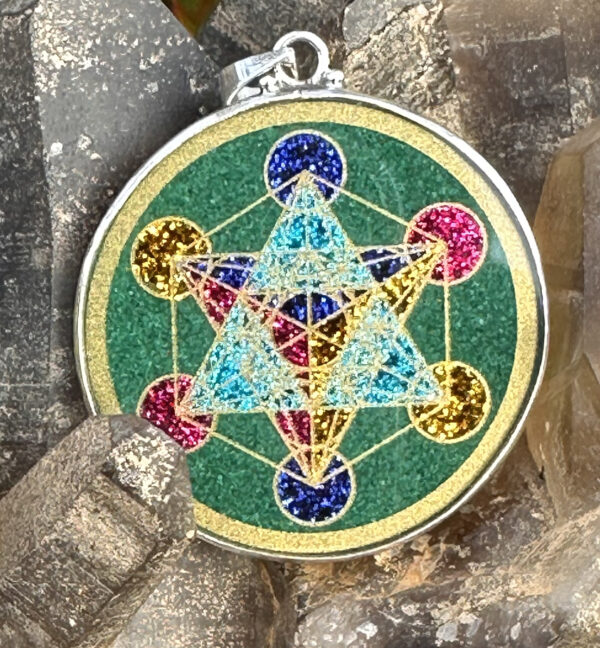 Metatron’s Cube - Malachite - 032