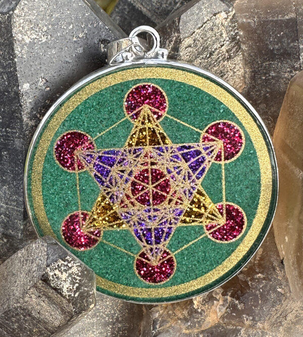 Metatron’s Cube - Malachite - 036 - Image 3