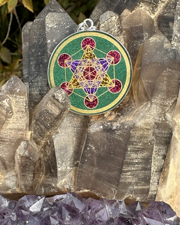 Metatron’s Cube - Malachite - 036 - Image 4