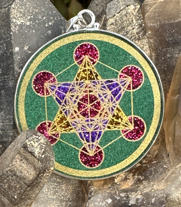 Metatron’s Cube - Malachite - 036