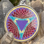 Merkabah/Pyramid of Light - Charoite - 052
