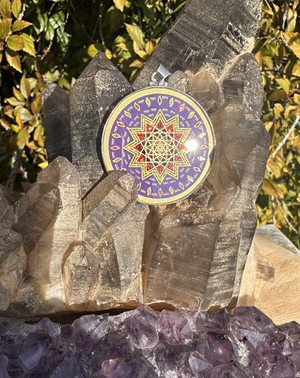 Shield of Michael - Charoite - 020 - Image 3