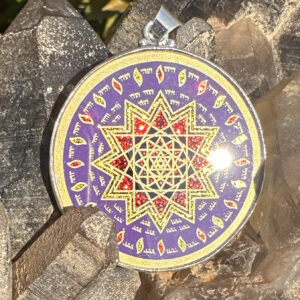 Shield of Michael - Charoite - 020