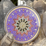 Shield of Michael - Charoite - 062