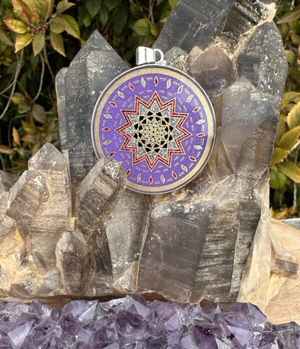 Shield of Michael - Charoite - 062 - Image 4