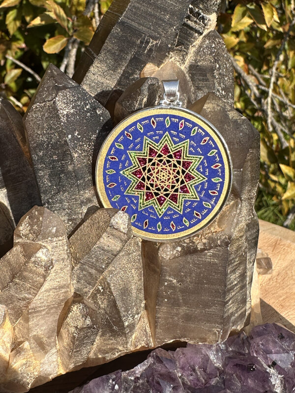 Shield of Michael  - Lapis Lazuli  - 001 - Image 3