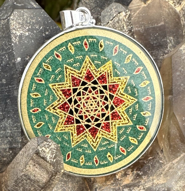 Shield of Michael - Malachite - 048