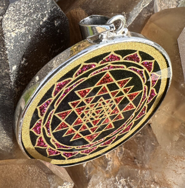 Sri Yantra - Black Tourmaline - 025 - Image 2