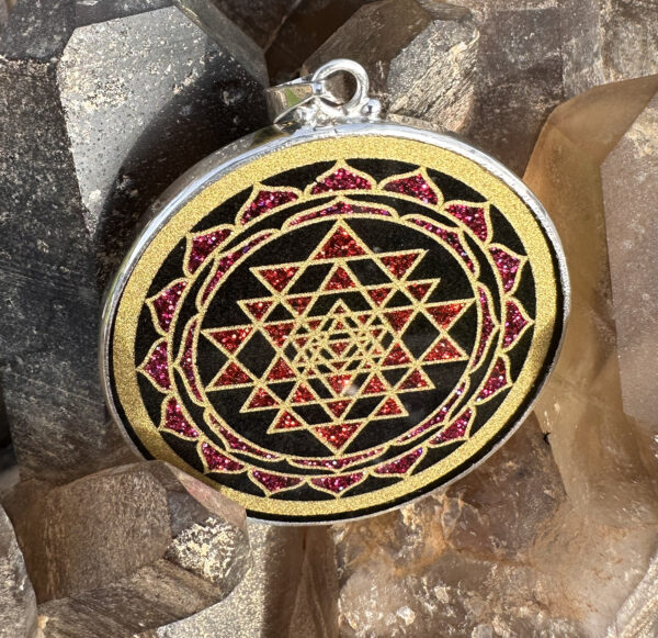 Sri Yantra - Black Tourmaline - 025 - Image 3