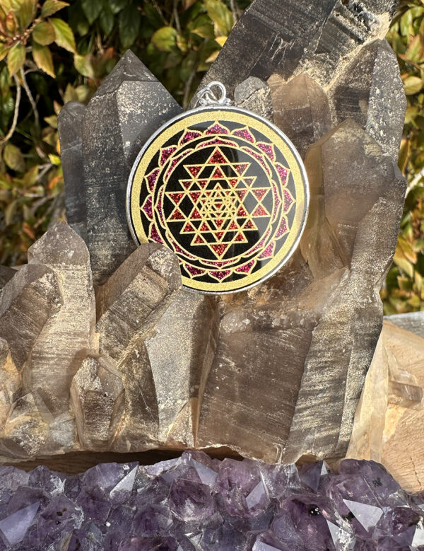 Sri Yantra - Black Tourmaline - 025 - Image 4