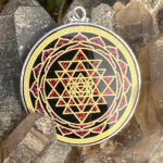 Sri Yantra - Black Tourmaline - 025