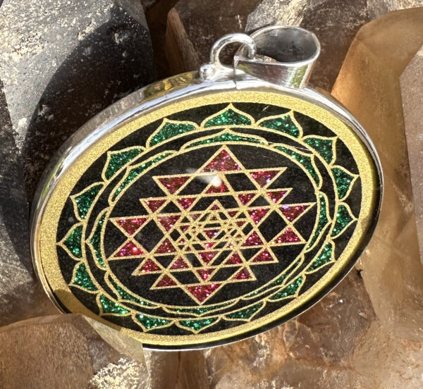Sri Yantra - Black Tourmaline - 026 - Image 2