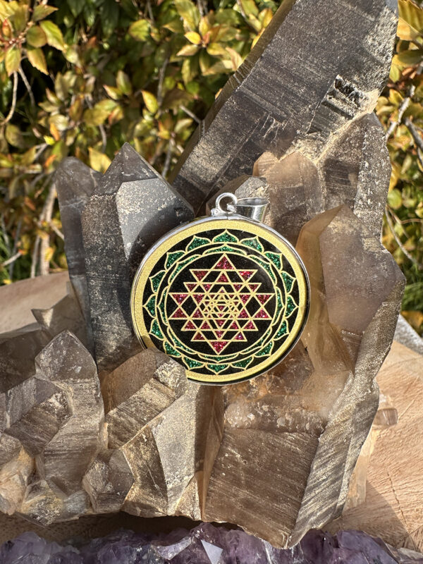 Sri Yantra - Black Tourmaline - 026 - Image 3