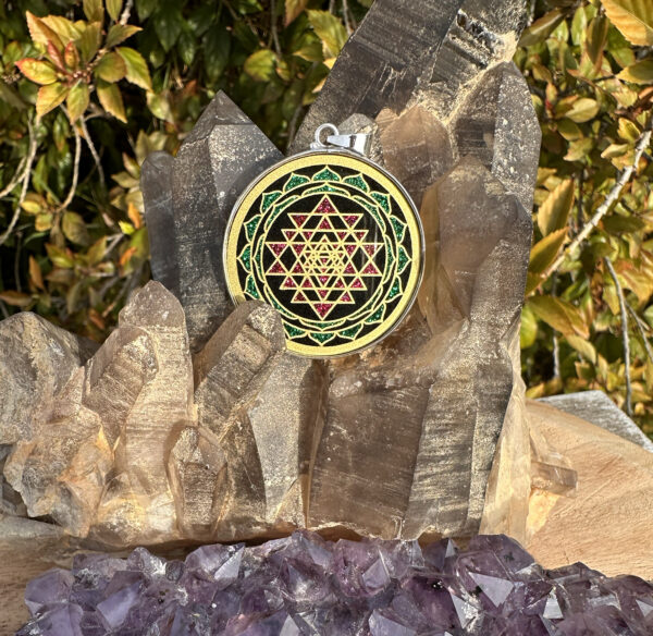 Sri Yantra - Black Tourmaline - 026 - Image 4
