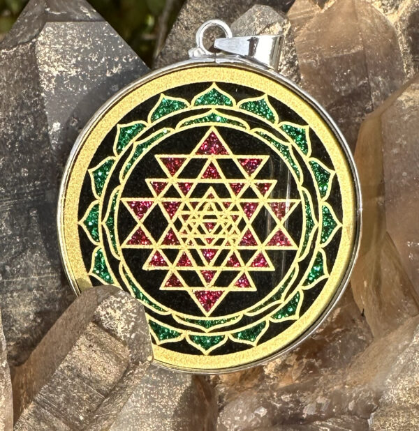 Sri Yantra - Black Tourmaline - 026