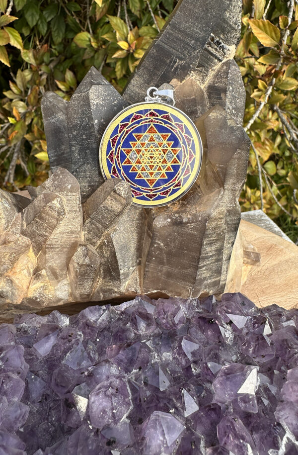 Sri Yantra - Lapis Lazuli - 021 - Image 6