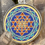 Sri Yantra - Lapis Lazuli - 049