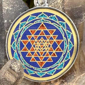 Sri Yantra - Lapis Lazuli - 049