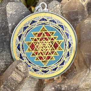 Sri Yantra - Turquoise - 022