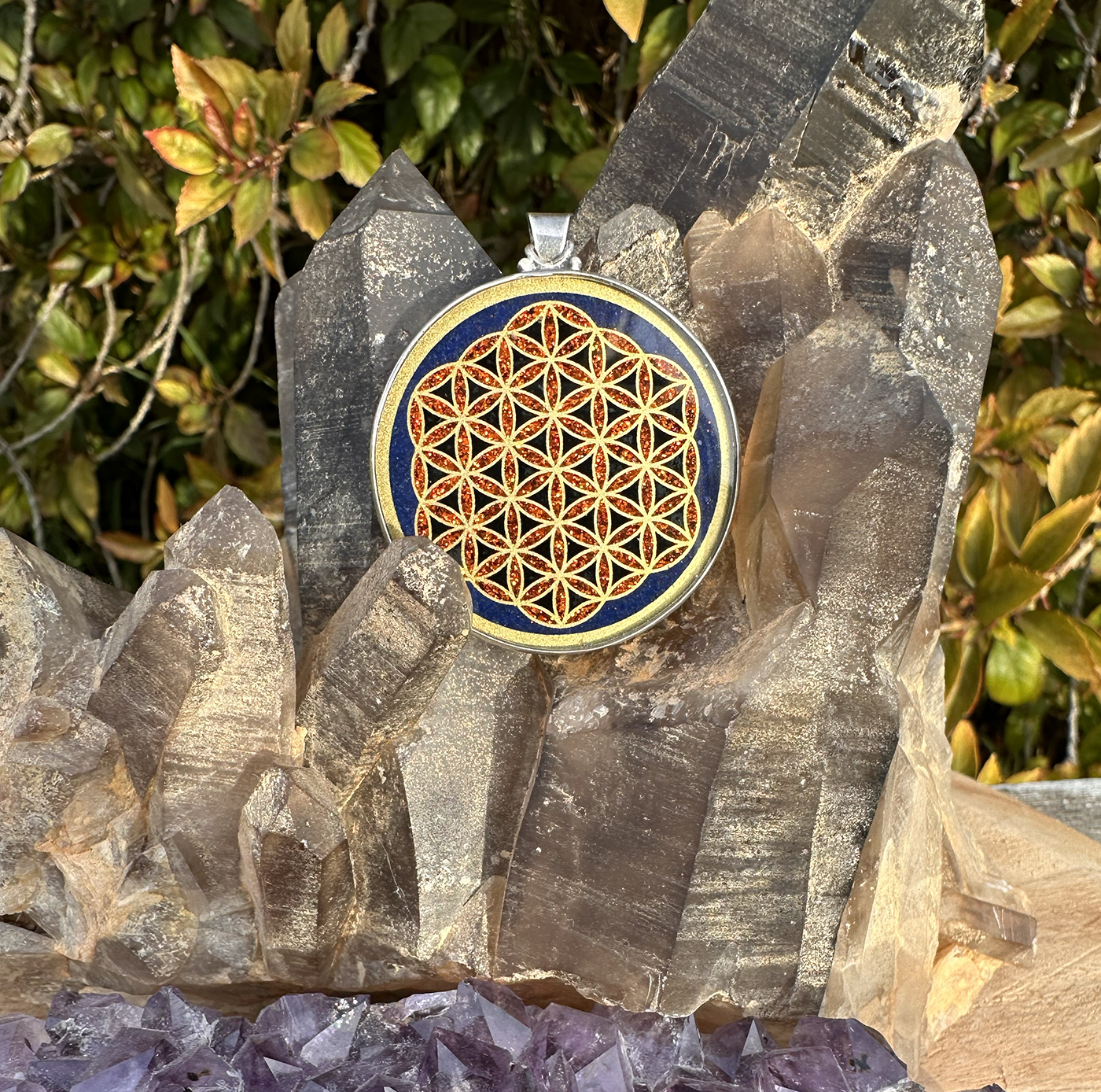Flower of Life - Lapis Lazuli - 044 - Image 3