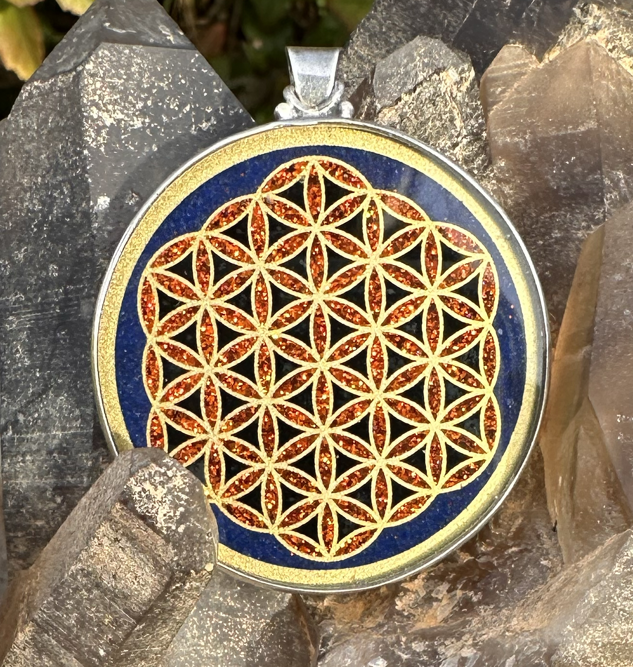 Flower of Life - Lapis Lazuli - 044
